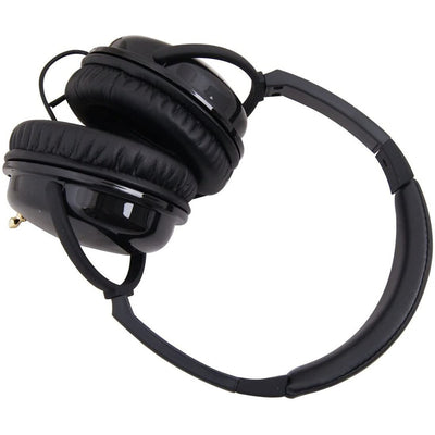 Audifonos De Estudio Over Ear Color Negro Icon Hp-360