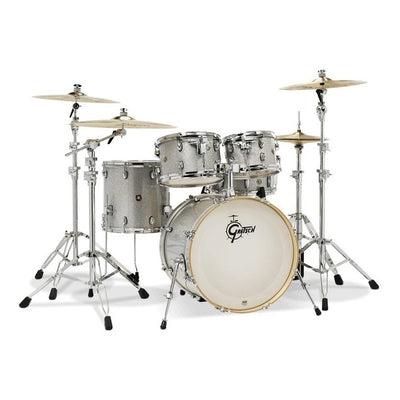 Bateria Color Silver Sparkle 5 Piezas Gretsch Cm1e605ss