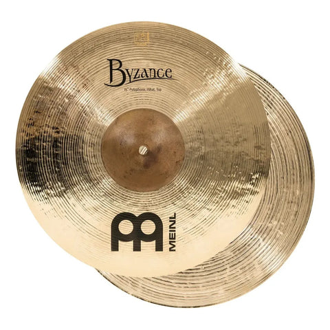 Platillos Hihats Polifónicos Meinl 15  Byzance B15poh-b Dorado