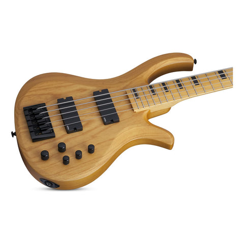 Bajo 4 Cuerdas Schecter Riot-5 Session Aged Natural Satin Diestro Nude Mate 5
