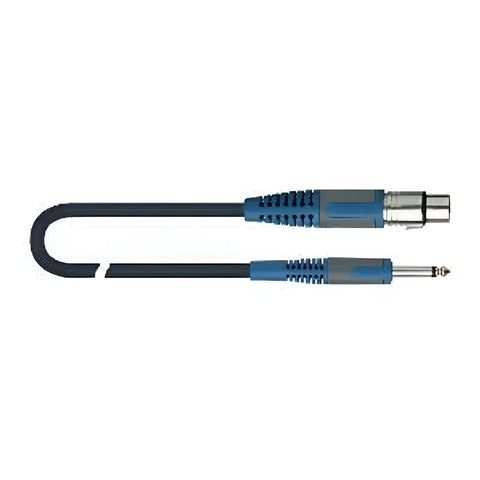 Cable De Micrófono Canon Hembra A Jack De Quiklok, 3 Metros Negro
