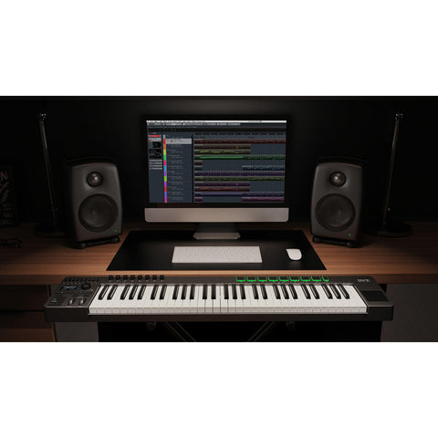 Teclado Controlador Midi 61 Teclas Fader Trackpad Nux Ntk-61