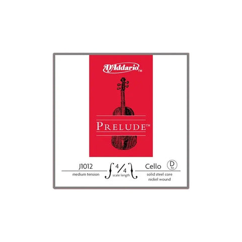 Cuerda Individual Re Para Violonchelo D'addario J-1012 4/4m