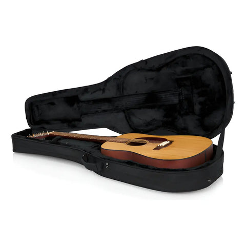 Estuche Semirrígido Gator Para Guitarra Acústica Dreadnought Negro