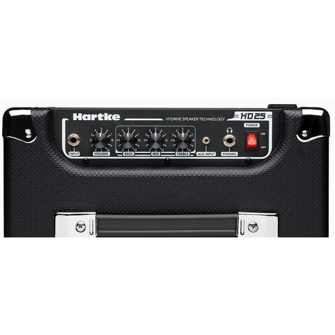 Amplificador Combo Para Bajo 25 Watts, Hartke Hd25 Negro