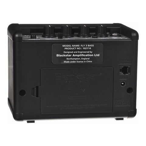 Combo Amplificador Mp3 Análogo P/ Bajo, Blackstar Fly-bass Negro