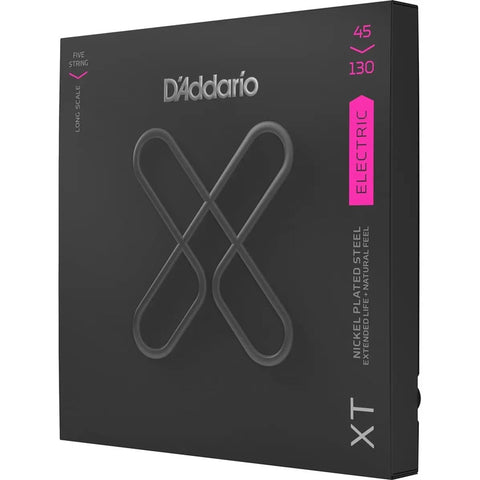 D'addario Xtb45130 Cuerdas Para Bajo Eléctrico 5 45-130