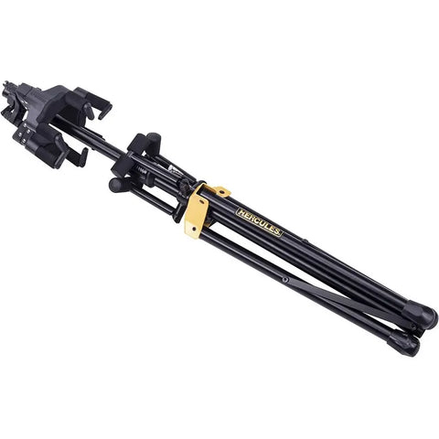 Soporte Triple De Guitarra Auto Grip Hercules Gs432b Plus Negro