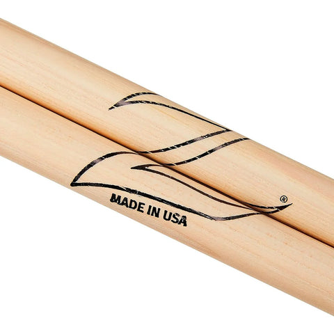 Par De Baquetas Zildjian Mod. Z7a - Hickory 7a P. Madera De Color Natural