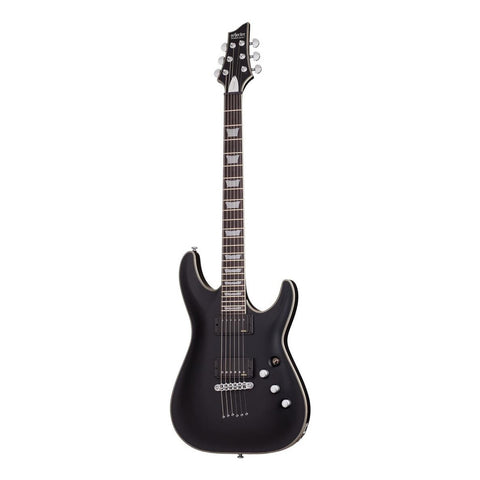 Guitarra Eléctrica Schecter C-1 Platinum Diapasón Ébano Caoba Satin Black