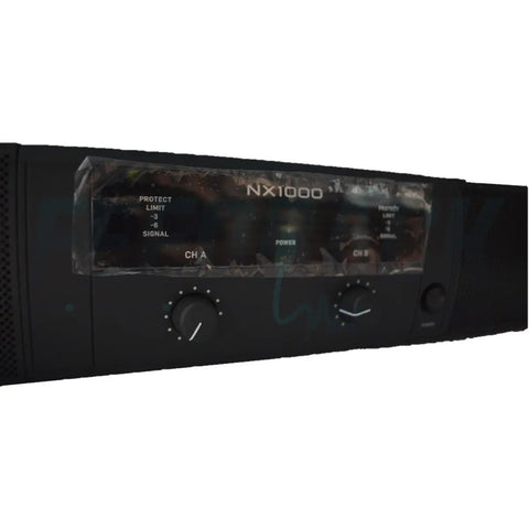 Amplificador De Poder De 2 Canales, Behringer Nx1000 Negro