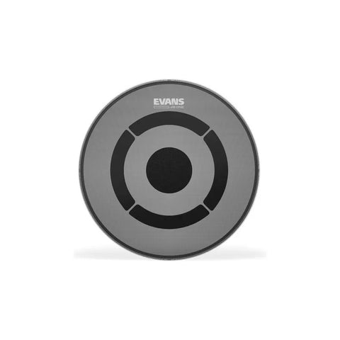 Parche Malla Para Tom 16 Pulgadas Silencioso Evans Tt16db1 Gris