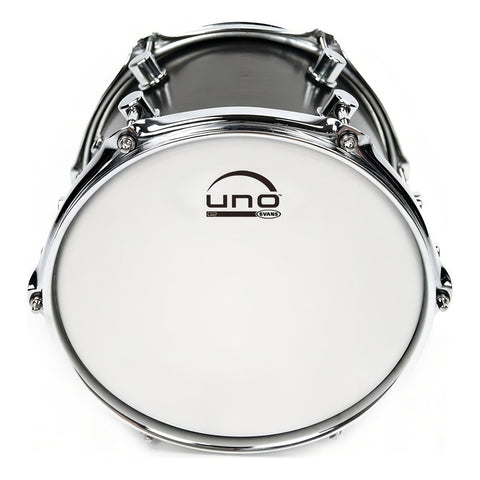 Uno By Evans Ub16g2 Parche Tom 16¨ Blanco Rugoso De Golpe
