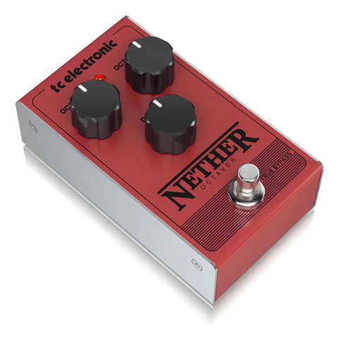 Tc Electronic Pedal Nether Octaver Octavador True Bypass Color Rojo
