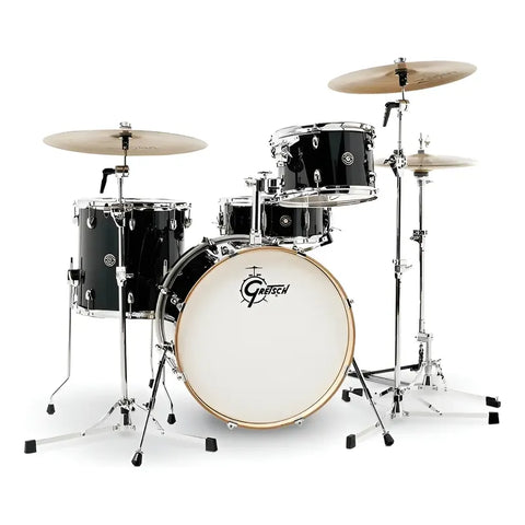 Bateria 4 Pzs Piano Negro Gretsch Catalina Club Ct1j404pb Negro
