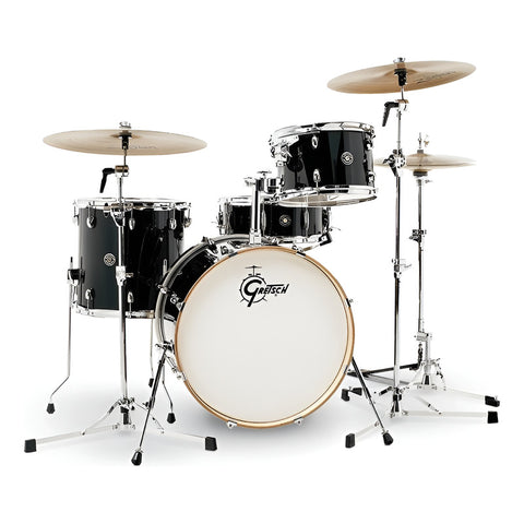 Bateria 4 Pzs Piano Negro Gretsch Catalina Club Ct1j404pb Negro