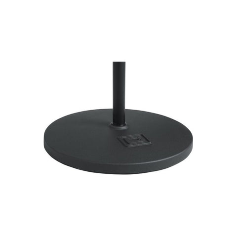 Soporte Micrófono Base Redonda 12'' Frameworks Gfw-mic-1201 Negro