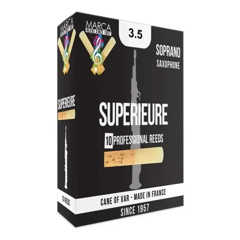 Caña P/saxofón Soprano Fuerza 3.5 Nota Bb Marca Reeds Sp335