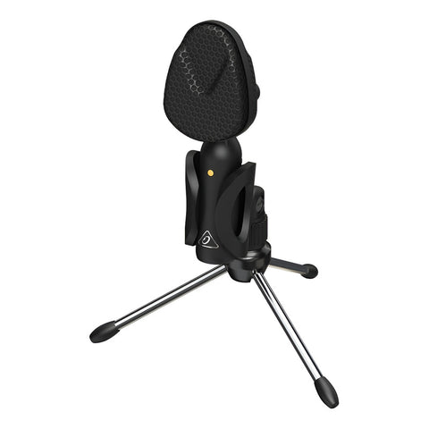 Micrófono Usb Behringer Bv4038 Waffle Estudio Gamer Podcast Color Negro