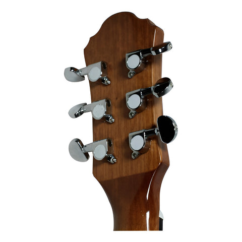La Sevillana Tx-200ceq Nat Guitarra Electroacústica Texana Natural Diestro