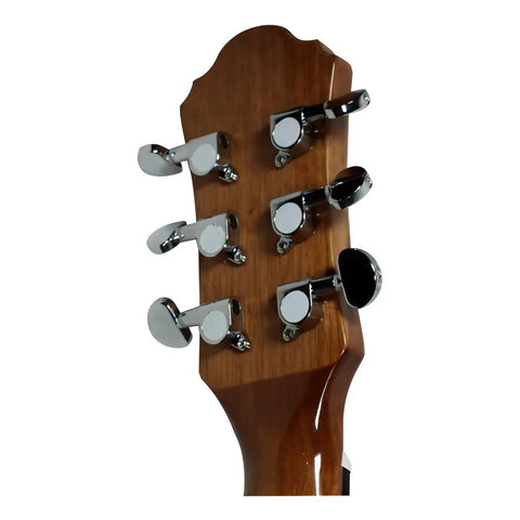 La Sevillana Tx-200ceq Nat Guitarra Electroacústica Texana Natural Diestro