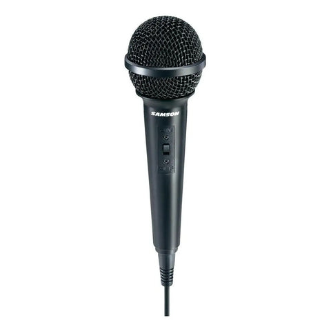 Microfono Samson R10s Karaoke Con Cable Negro