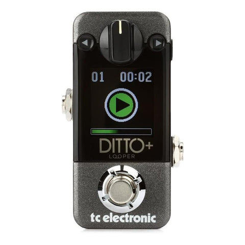 Pedal Tc Electrónico Ditto+ Looper Con Factura