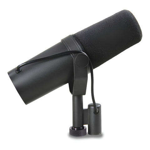 Micrófono Dinámico Shure Sm7b Estudio Podcast Color Negro Sonido Profesional Aislamiento Ruido Versátil