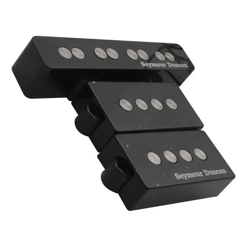 Set De Pastillas Para Bajo Seymour Duncan Quarter Pound P-j Negro