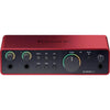 Focusrite Scarlett 2i2 Interfaz De Audio Usb-c 4ª Gen Color Rojo