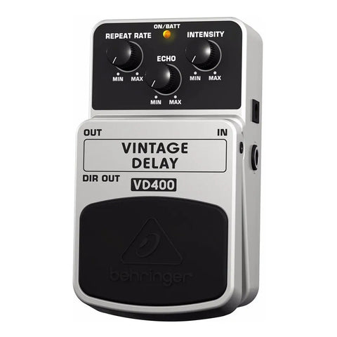 Pedal Behringer Vd-400 Vintage Delay Totalmente Gris