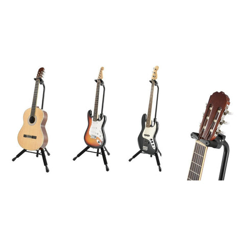 Soporte Universal Para Guitarra Hercules Gs412b Plus Negro