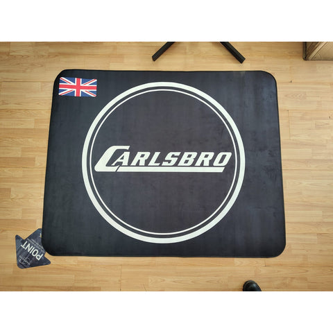 Tapete Antideslizante Para Batería C/funda Carlsbro Drum Mat
