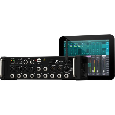 Mezcladora Mixer Digital De 12 Canales Behringer Xr12