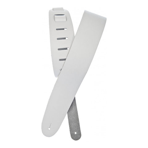 Tahalí Básica De Cuero Blanco P/guitarra Planet Wave 25bl02 Dorado