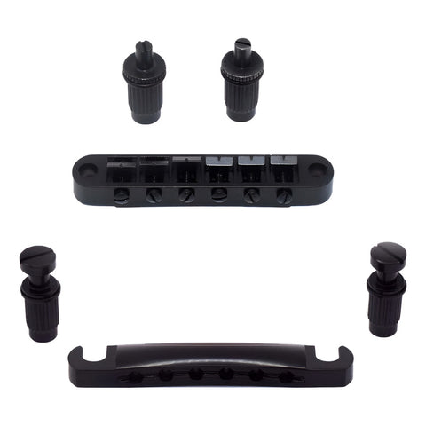 Puente Black Axlabs Tune-o-matic Bridge & Stop Tailpiece Negro