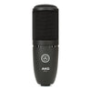 Micrófono Akg P120 Condensador Cardioide Color Negro