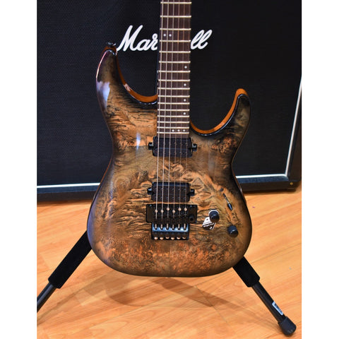 Guitarra Eléctrica Charcoal Burst, Schecter C-6 Fr Pro Cbu Diestro Charcoal Burst Wengué