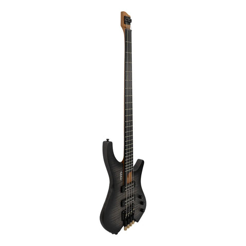 Bajo Mars Eléctrico Mod. Headless 4 Ms Grey Burst Satin Diestro Grey