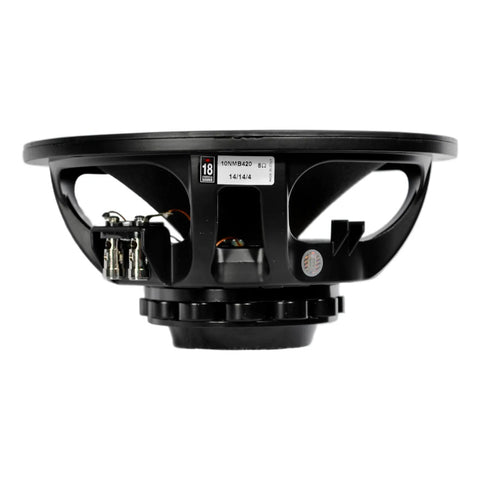 Bocina De 10 Pulgadas 350w Eighteen Sound 10nmb420/8 Negro