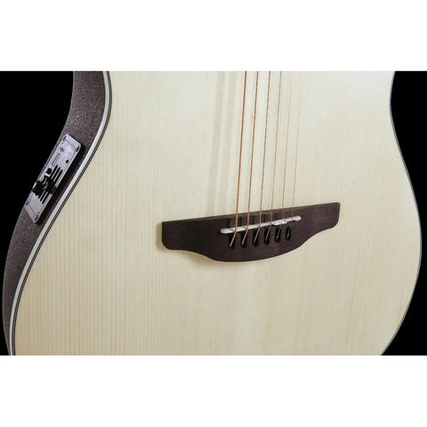 Guitarra Electroacústica Mid Cutaway Ovation Ae44-4s Natural Natural Mate Diestro Ovangkol