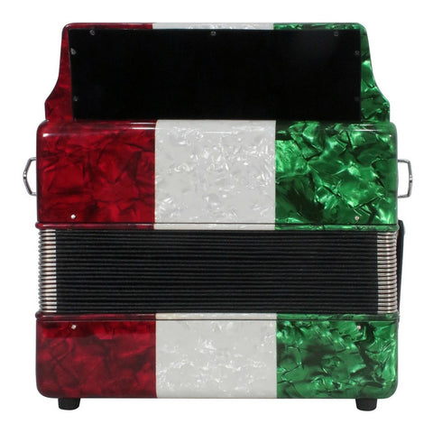 Acordeón Bandera De 31 Botones Tono De Fa Moretti Turin Fbe