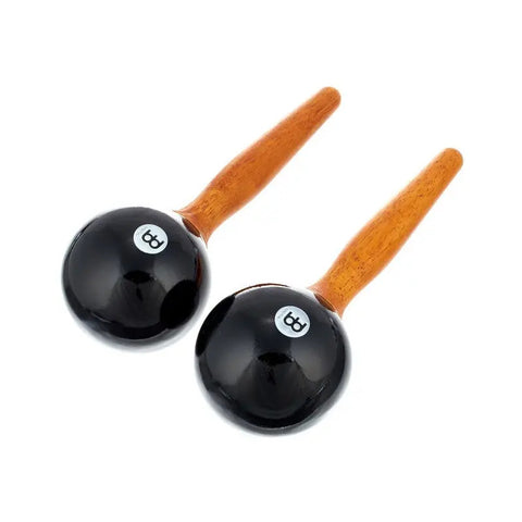 Par De Maracas De Plastico Con Mango De Madera Meinl Pm1bk