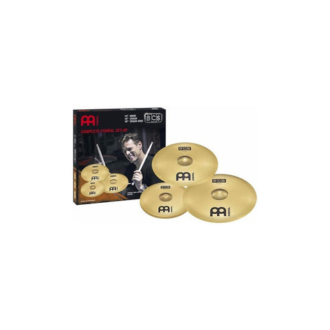 Meinl Bcs141618 Platillos Crash 16 Hi Hats 14 Crash Ride 18