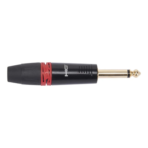 Conector Jack Mono Profesional De 6.3mm Proel Dhj63mbk Negro