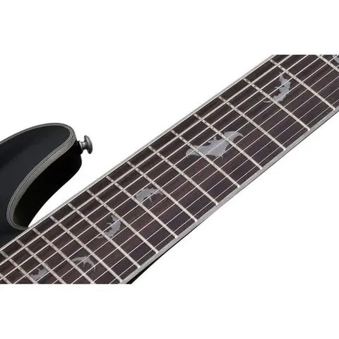Schecter Damien Platinum 9 Sbk Guitarra Eléctrica 9 Cuerdas Color Negro Diestro