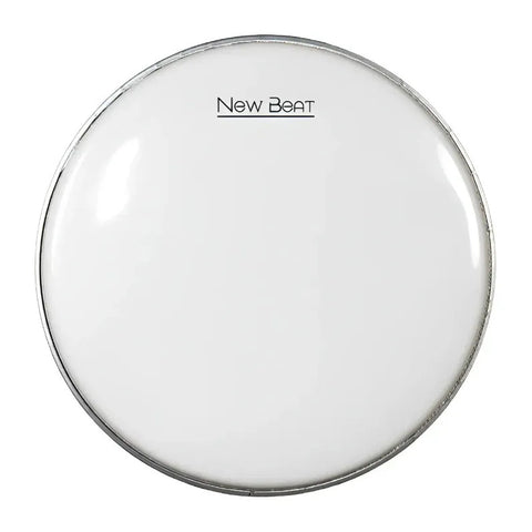 Parche New Beat De 6  Para Tom De Batería, Blanco De 1 Capa