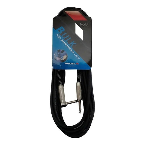 Cable Plug De 1 Plug 1/4 Macho A 1 Plug 1/4 Macho Proel Bulk120lu3 De 3m