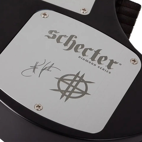Guitarra Schecter Synyster Gates Custom- 6 Tr S Headless Diestro Negro Ébano