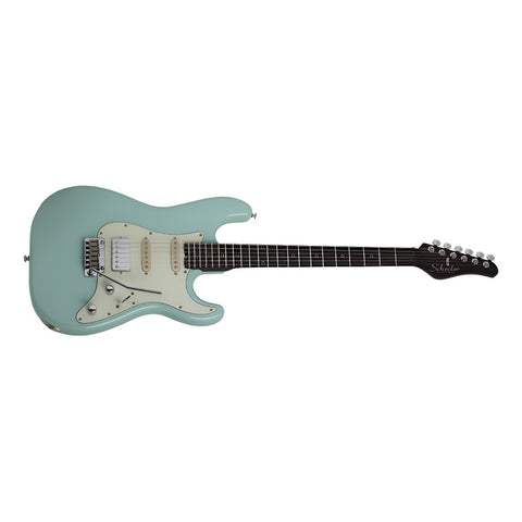 Guitarra Schecter Nick Johnston Trad 10 Anniversary Green Ébano Diestro Verde Claro